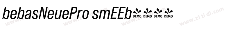 bebasNeuePro smEEb字体转换